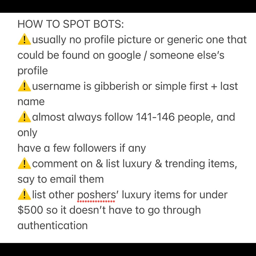 how to spot a bot - Picture 2 of 6